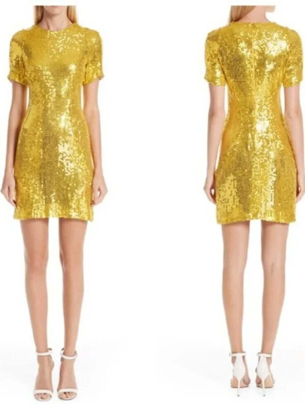 Galvan London Clara Sequin Dress Size 2